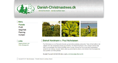 Desktop Screenshot of danish-christmastrees.dk